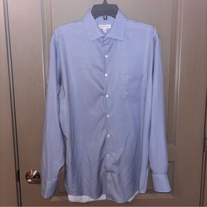 Peter Millar Blue Dress Shirt Size M Like New